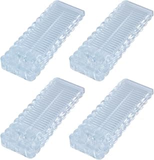 Alyvisun 4 Piece Rubber Door Stopper Wedges for Indoor and Outdoor Floors | Durable Anti-Skid… product image