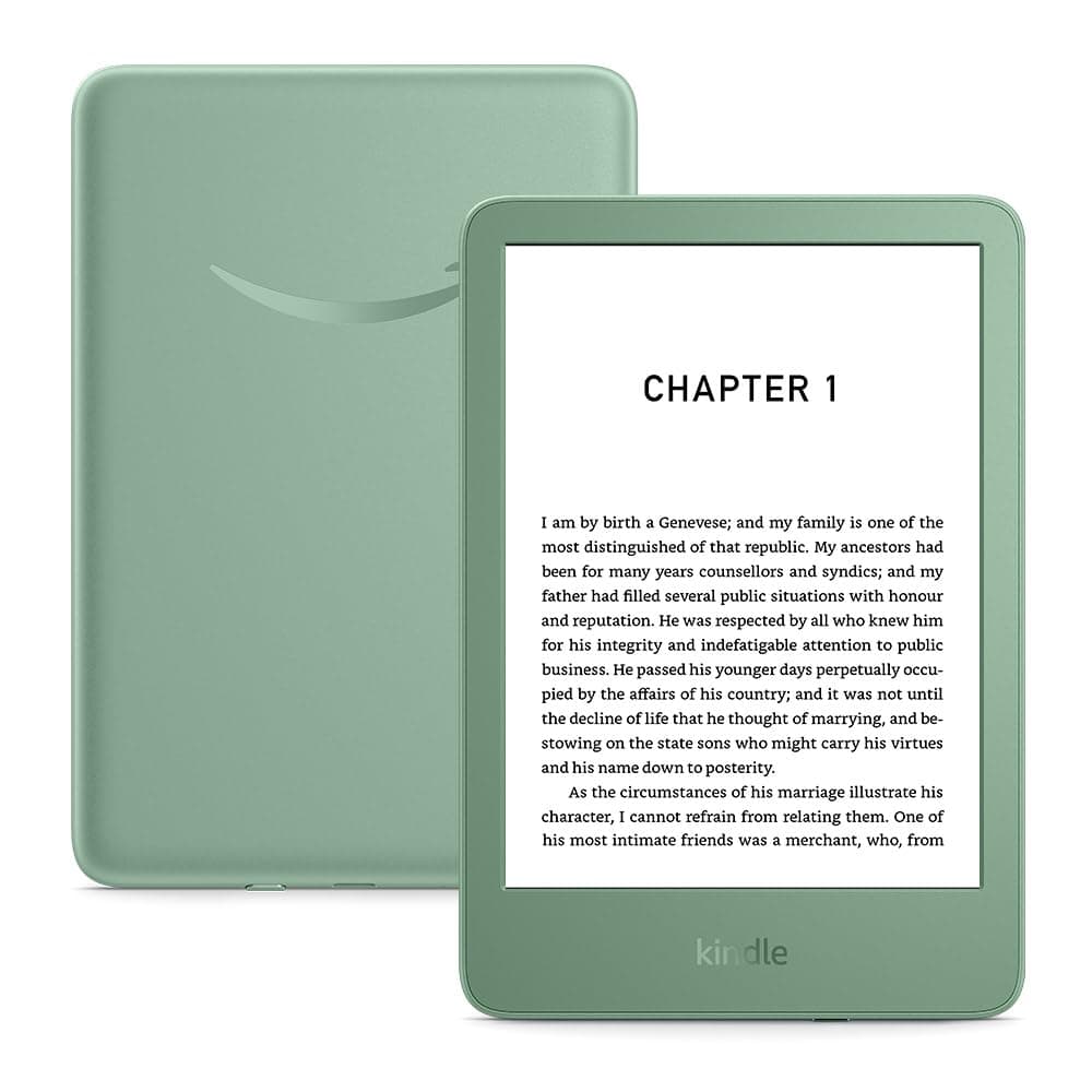 Amazon Kindle (neueste Generation) – Der leichteste und kompakteste Kindle, mit blendfreiem… product image