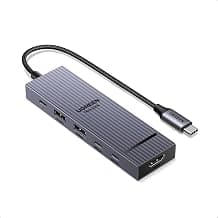 UGREEN USB C Hub, Revodok Pro 106 USB-C Multiport Adaptor, Type-C to HDMI Adapter with 4K@60Hz… product image
