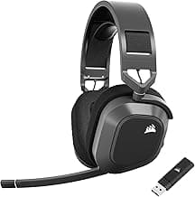 HS80 MAX Wireless Multiplatform Gaming Headset - Steel Grey | Bluetooth, Dolby Atmos,… product image