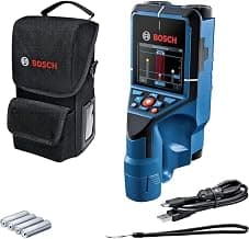 D-tect 200 C Wall Scanner, for Detection of (Non-)Live Cables, Metal, Plastic Pipes, Wooden… product image