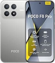 XIAOMI Poco F8 Pro Smartphone, 12+512GB, 6210mAh, 50MP, Titan product image
