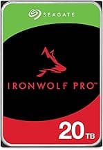 Seagate 20TB IronWolf Pro Internal NAS Hard Drive | SATA (ST20000NTZ01) | 7200 RPM.… product image