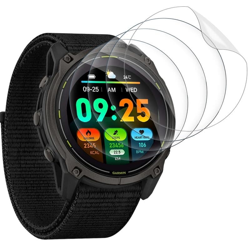 Camokia Schutzfolie für Panzerglas Garmin Enduro 3 Panzerfolie,4 Stück HD Klar Displayschutz… product image