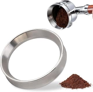 Tissting Coffee Dosing Ring 51 mm Stainless Steel Magnetic - Universal Filter Basket… product image
