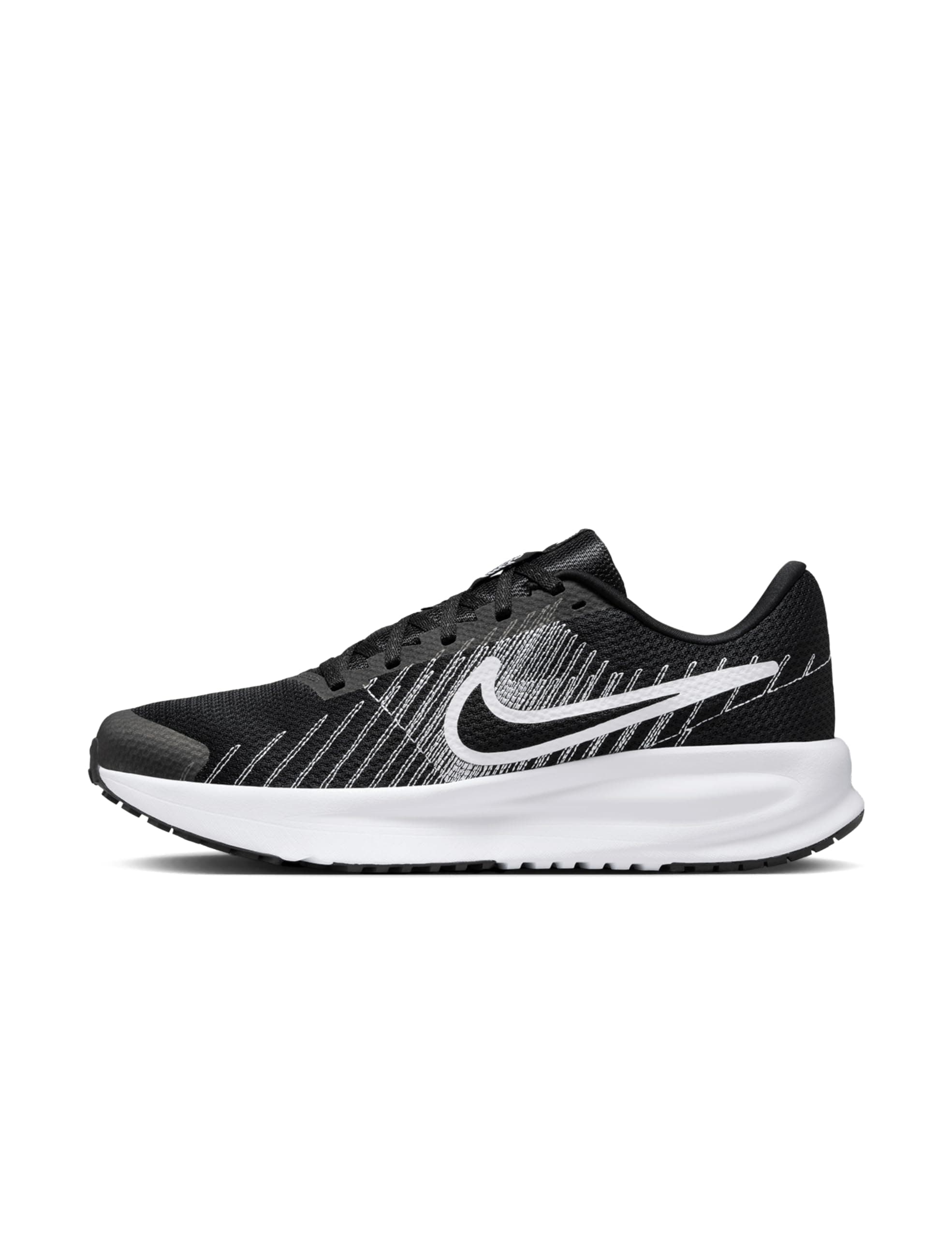 Nike Herren Run Defy Sneaker, Black White, 41 EU product image