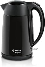 Bosch DesignLine Stainless Steel Cordless Kettle,TWK3P423GB, Black product image