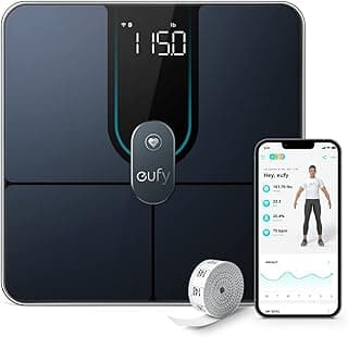 eufy Scales for Body Weight, Digital Bathroom Scales with Wi-Fi Bluetooth, 16 Measurements,… product image