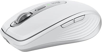 MX Anywhere 3S Compact Wireless Mouse | Fast Scrolling, 8K DPI Tracking, Quiet Clicks,… product image