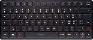 KW 9200 MINI Compact Multi-Device Keyboard Swiss Black | QWERTZ Layout, Bluetooth, 2.4 GHz… product image