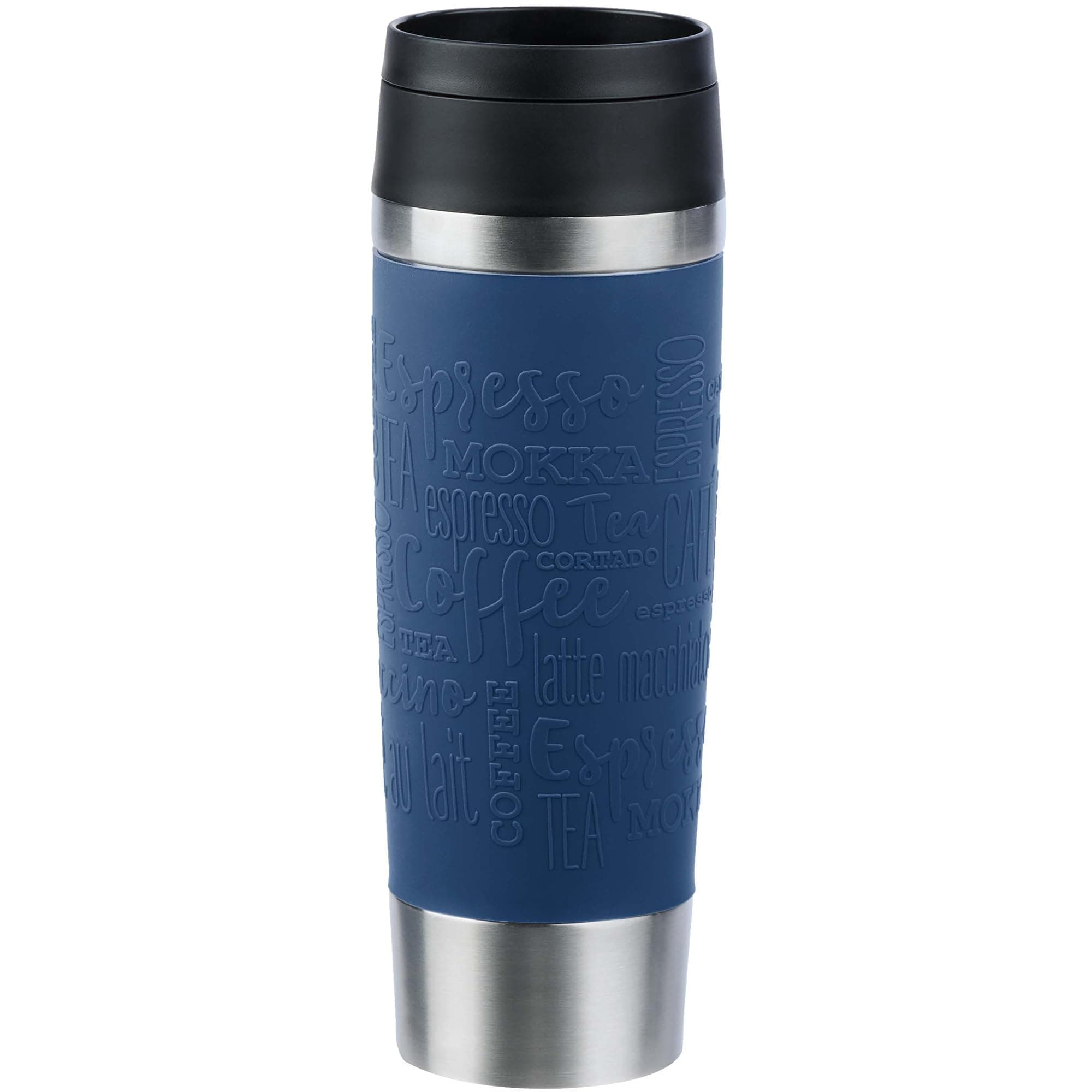 Emsa N20221 Travel Mug Classic Gobelet isotherme, 0,5 l, avec bouchon à vis confort, en acier… product image