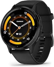 Venu 3 45mm GPS Fitness Smart Watch - Black/Slate Grey | AMOLED display, up to 14 days battery… product image