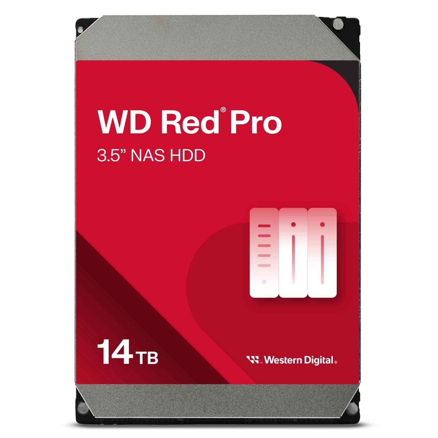 WD Red Pro 14TB NAS 3.5" Internal Hard Drive - 7200 RPM Class, SATA 6 Gb/s, CMR Recording… product image