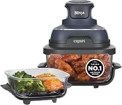 Ninja CRISPi Portable Air Fryer, 3.8L, 4-in-1, Cyber Space Blue, FN101UKGY | Recrisp, Space… product image