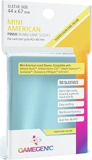 Unit Gamegenic Prime Mini American- Sized Sleeves 44 x 67 mm (50 ct.) | Trading Card Accessory product image
