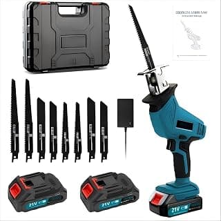 Reciprocating Saw, 0-4000 RPM Variable Speed Reciprocating Saws, 21V Cordless Wood Saw… product image