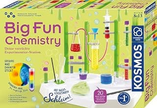 KOSMOS Big Fun Chemistry - The Crazy Chemistry Station | Experiment box for children aged 8… product image