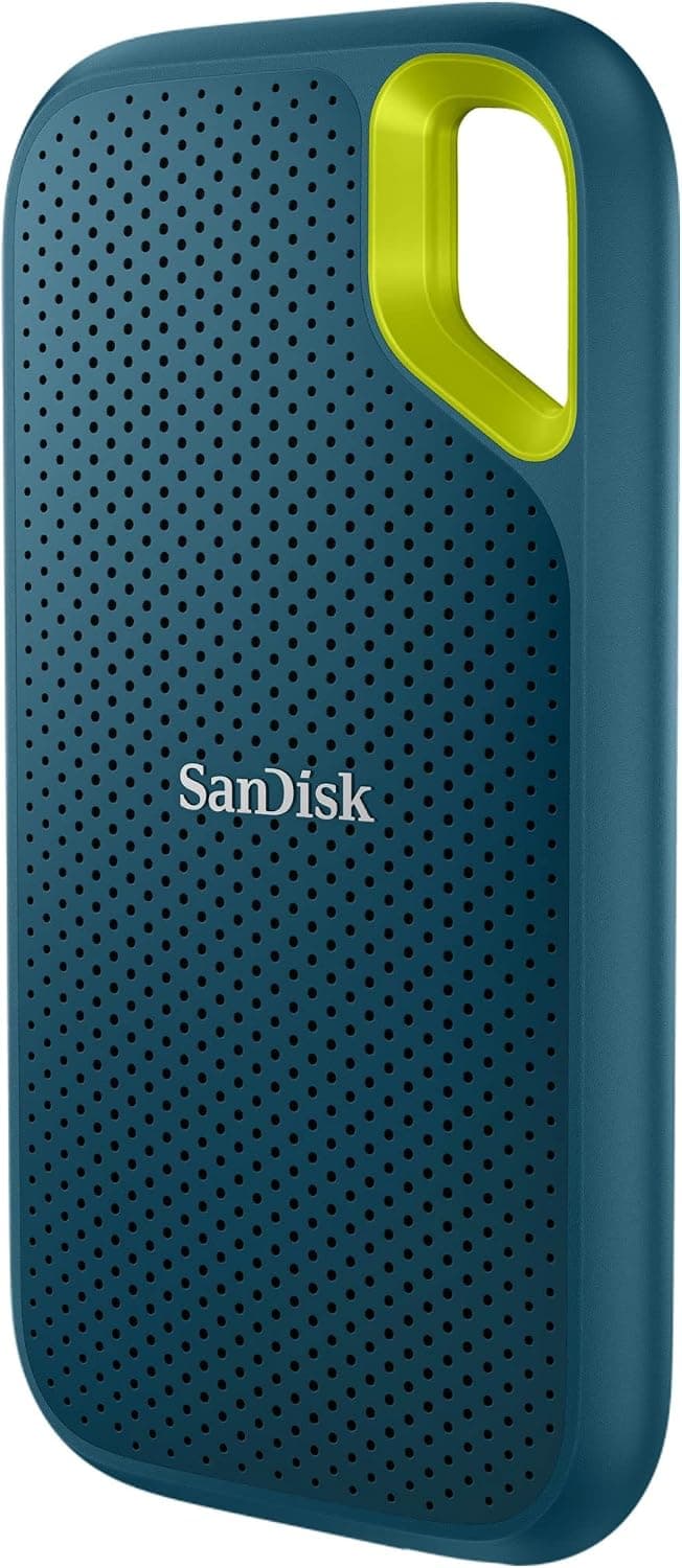SANDISK Przenośny Dysk SSD 1 TB (prędkości odczytu do 800 MB/s, odporność na upadki z… product image