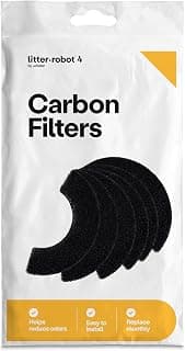 Whisker Litter-Robot 4 Carbon Filters, 12 Pack | Custom-fit carbon filter pads for… product image