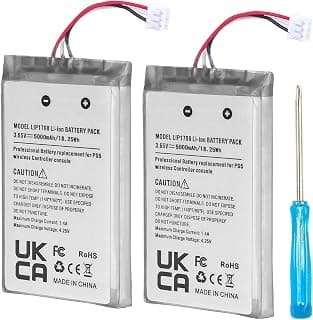 PS5 Controller Battery Replacement, YISHDA 5000mAh LIP1708 Battery for Sony PS5 PlayStation 5… product image