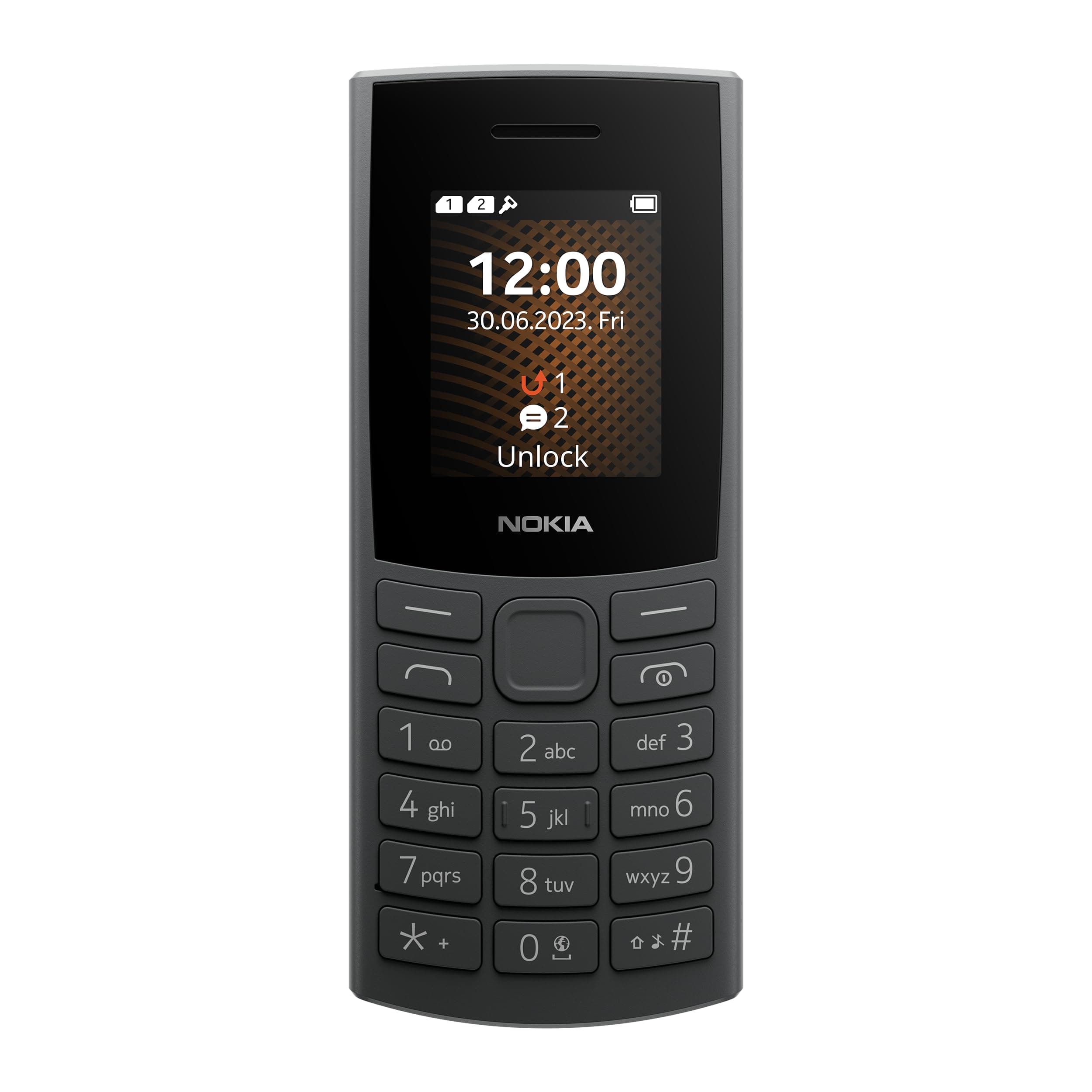 Nokia 105 4G Edition 2023 (Dual SIM, 1.8 Inch Display, 1450 mAh Battery, 48 MB RAM / 128 MB… product image