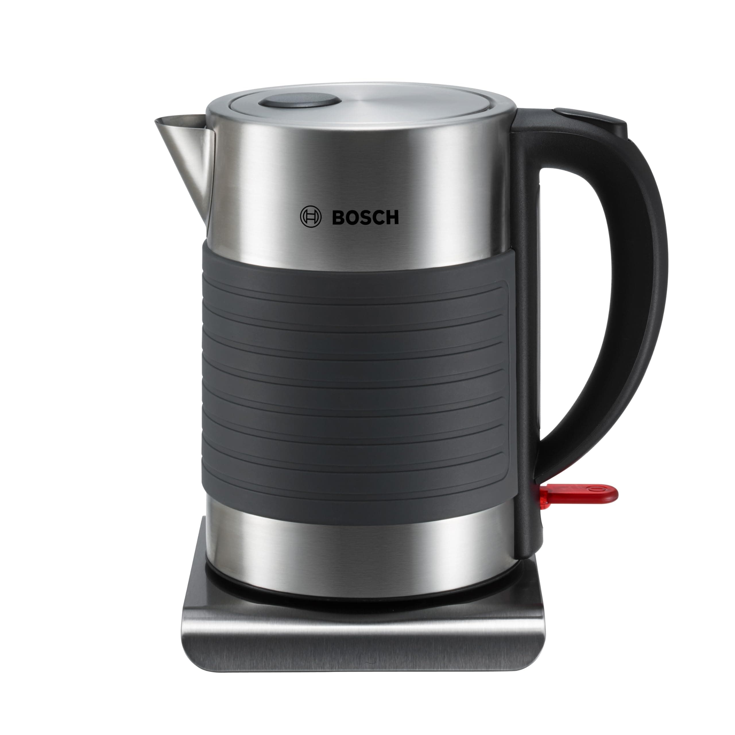 Bosch Silicone Stainless Steel Electric Cordless Kettle, TWK7S03GB, Black product image