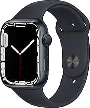 Apple Watch Series 7 (GPS, 45MM) Midnight Aluminium Case with Midnight Sport Band (Renewed) product image