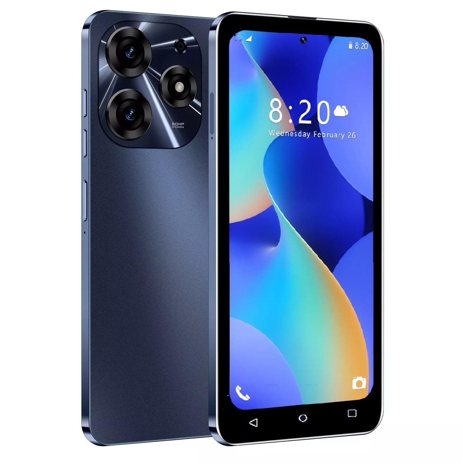 Global Unlocked New Android 3G Smartphone 5.2" Cellphone Dual SIM - Entry-Level Phone for… product image