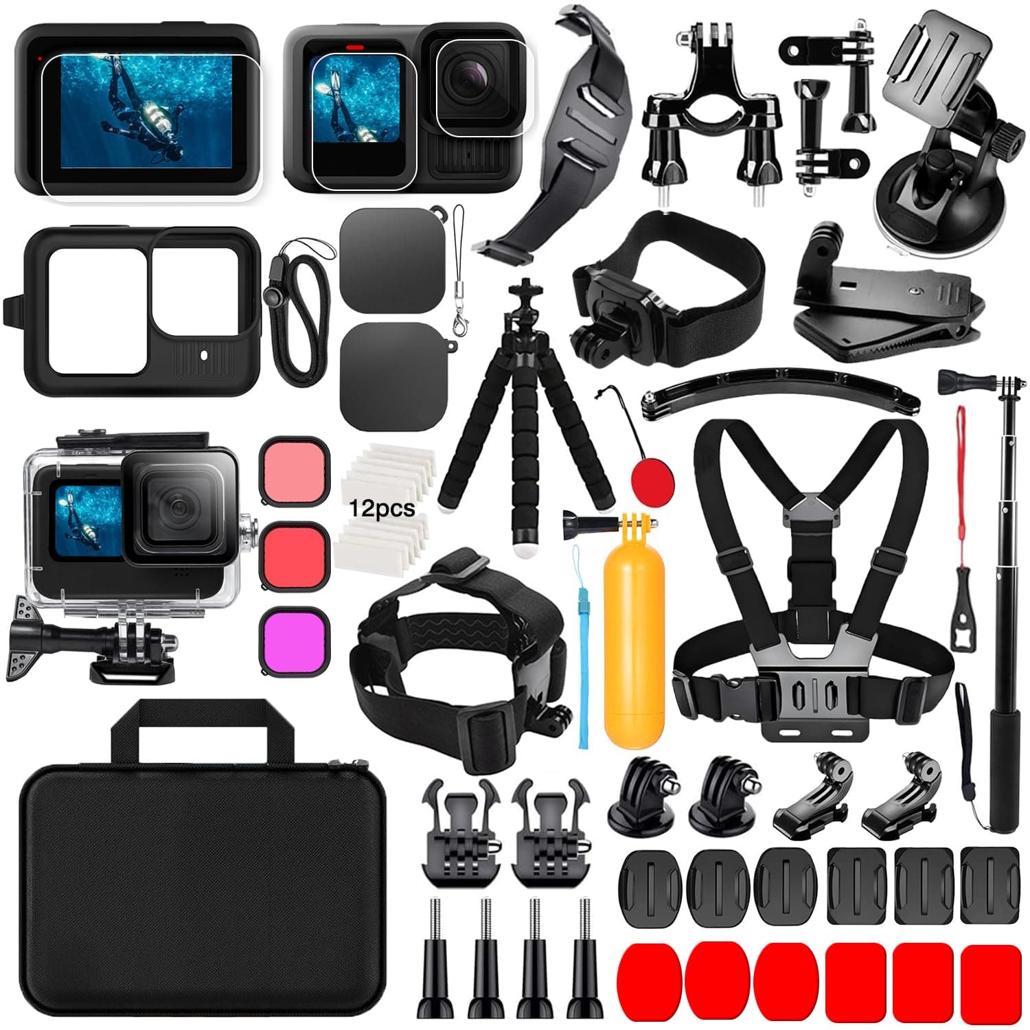 Accessori per GoPro Hero 13 Black, THAKOI Custodia impermeabile Accessori per snorkeling… product image