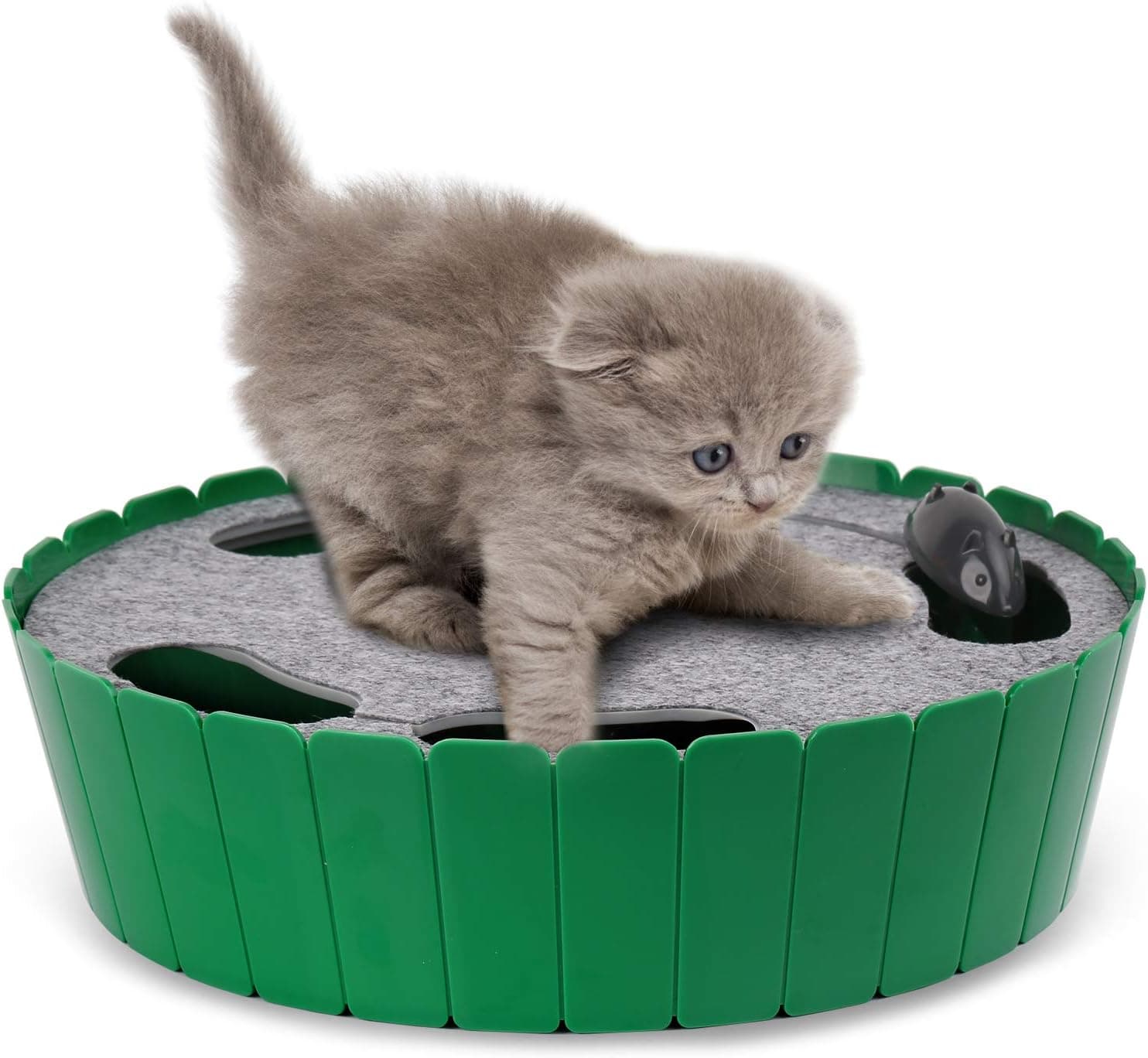 Pawaboo Interactive Cat Toy With Running Mouse, Electronic Motion Automatic Teaser for Indoor… product image