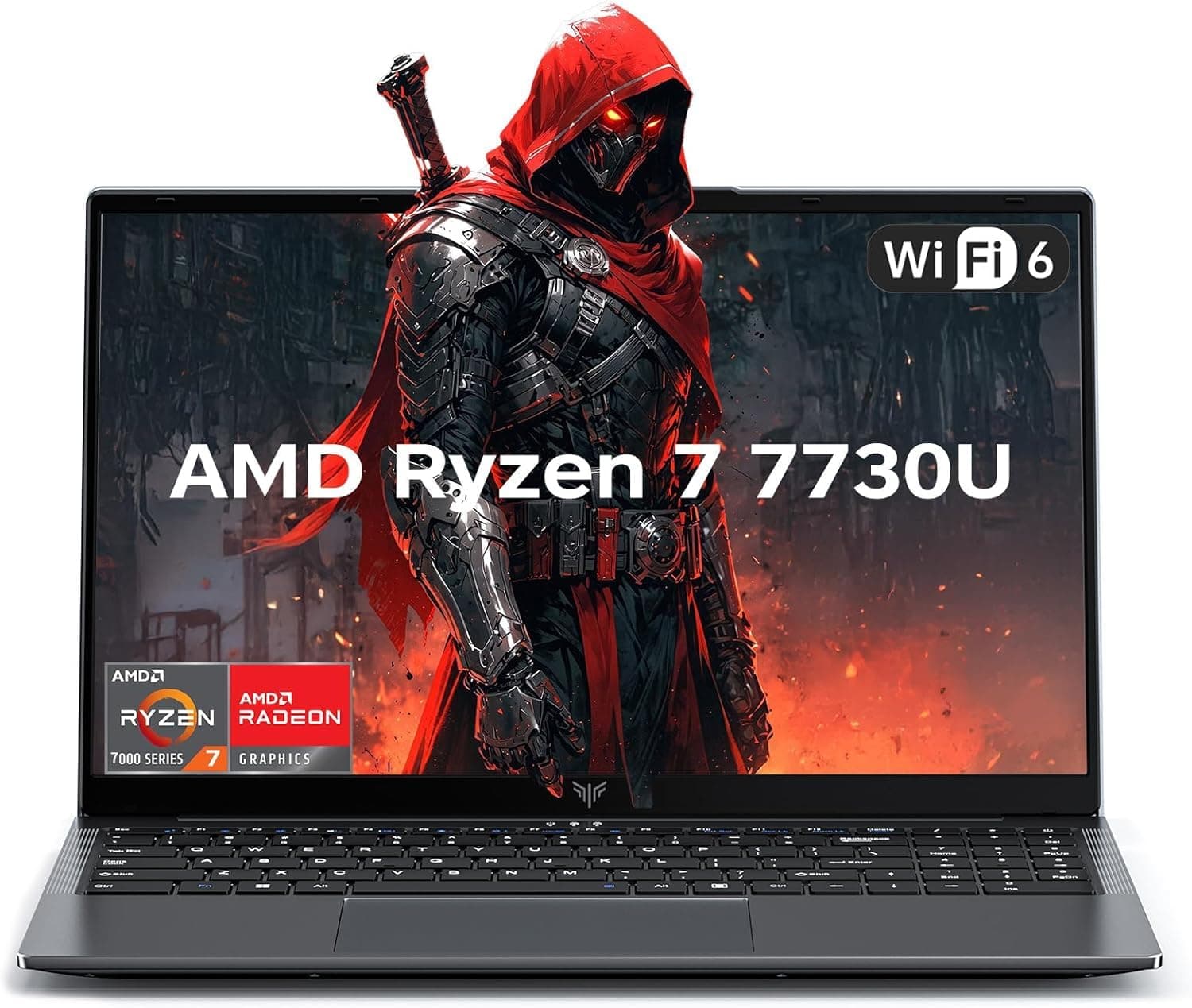 Tivique Gaming Laptop,16" FHD Display 2026 Laptop,Ryzen 7 7730U 16-Thread CPU,bis zu 4.5GHz,16 GB RAM 512 GB SSD,NVMe PCIe 3.0,Unterstützt 4 TB-Erweiterung,Gaming Laptops,Leichtgewicht,WiFi6, HDMI product image