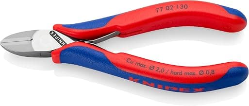 Electronics side cutter Knipex 77 02 130 Type 77 02 130 Specification Round head with facet… product image