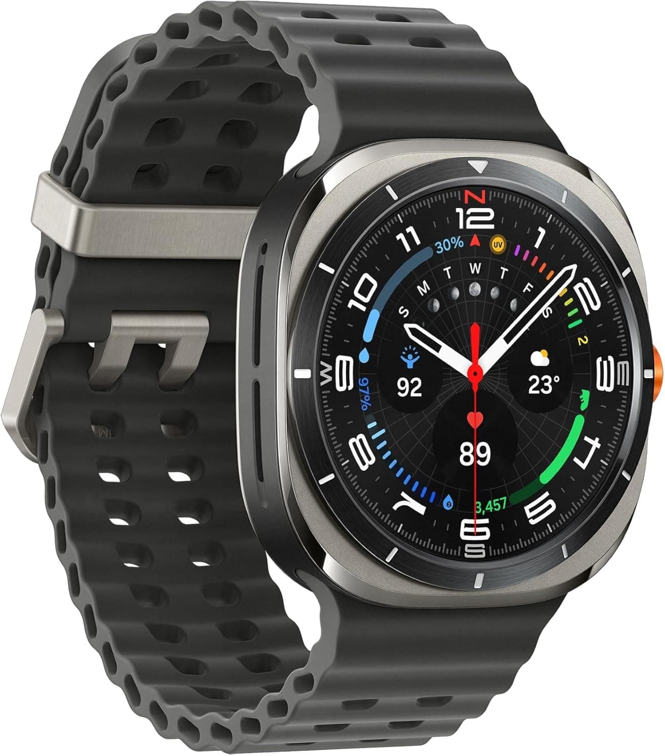 Samsung Galaxy Watch Ultra (2025), AI Smart Watch, Marine Band, Titanium Casing, Cushion… product image