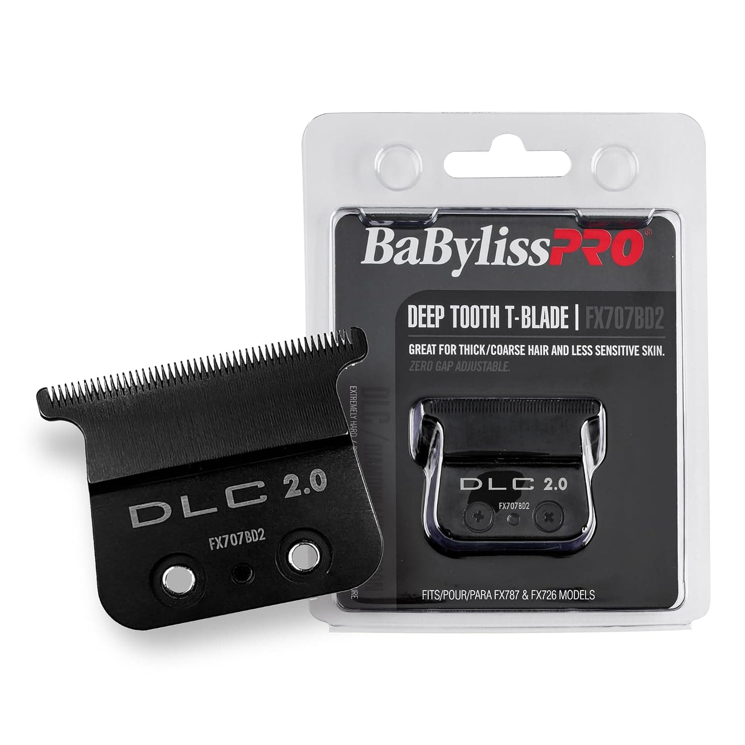 BaByliss PRO 4Artists DLC 2.0 Deep Tooth Blade Skeleton black product image