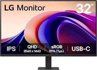 Monitor 32U631A - QHD 1440p IPS 32 inch, 100Hz, 5ms, Computer desktop display, Flicker safe &… product image