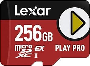 256GB Play PRO microSD Express Card, UHS-I, C10, U3, V30, Full HD, 4K, Up to 900/600 MB/s… product image