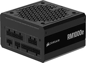 RM1000e (2025) Fully Modular Low-Noise ATX Power Supply with 12V-2x6 Cable – ATX 3.1 & PCIe… product image