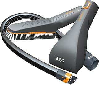 AKIT12 Nozzle Set 360° Home & Car Kit, Detailing, Soft Brush, Flexible Crevice Tool, Mini… product image
