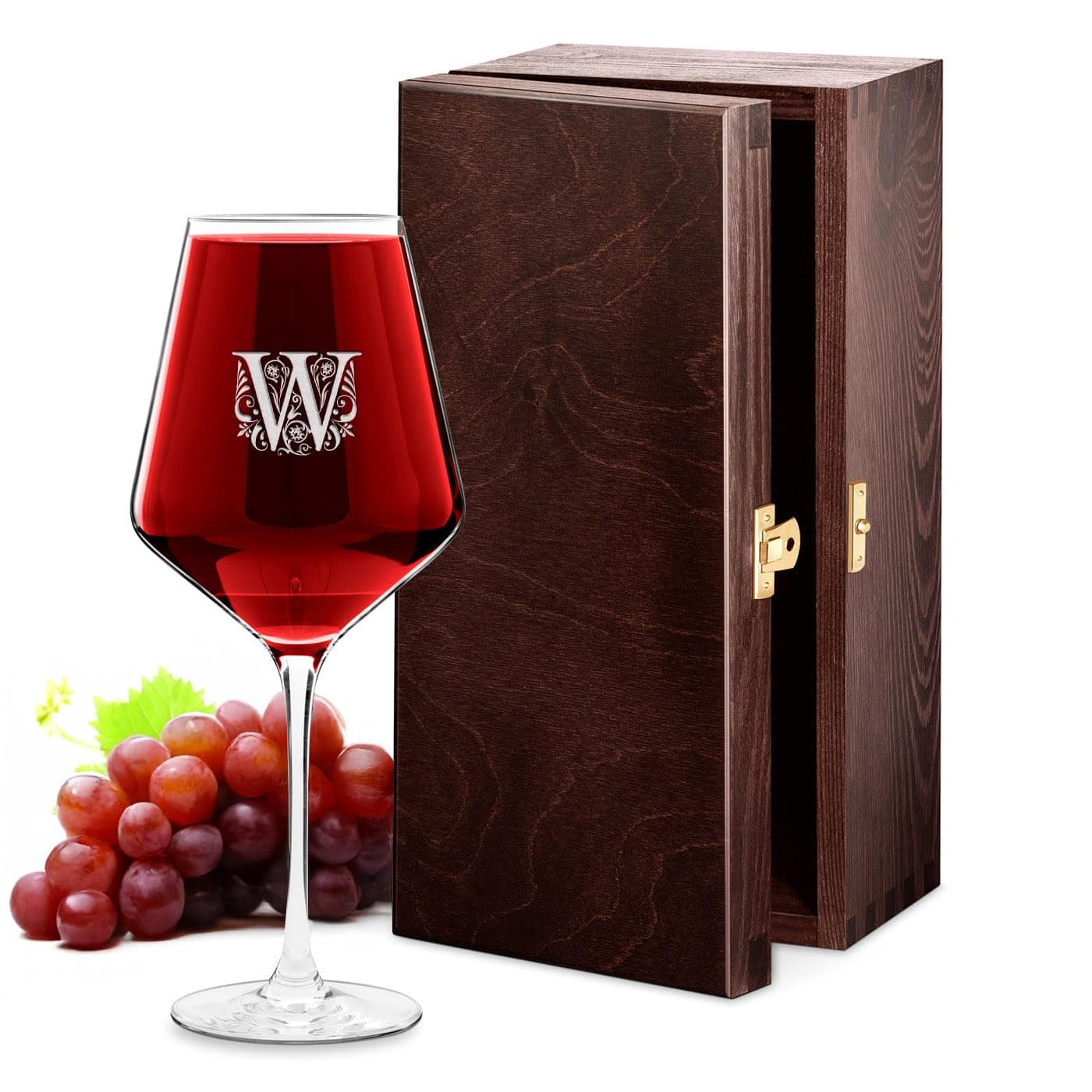 Maverton Crystal Wine Glass - Elegant Personalised Present for a Special Man - 490ml Engraved… product image