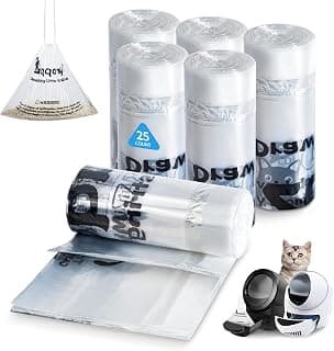 150 Stück Kordelzug-Einlagen für Katzentoiletten, kompatibel mit Litter Robot 4 & 3,… product image