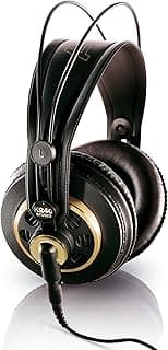 K240 Studio Professional Semi-Open, Over-Ear Headphones, High Performance design, 3.5mm and… product image