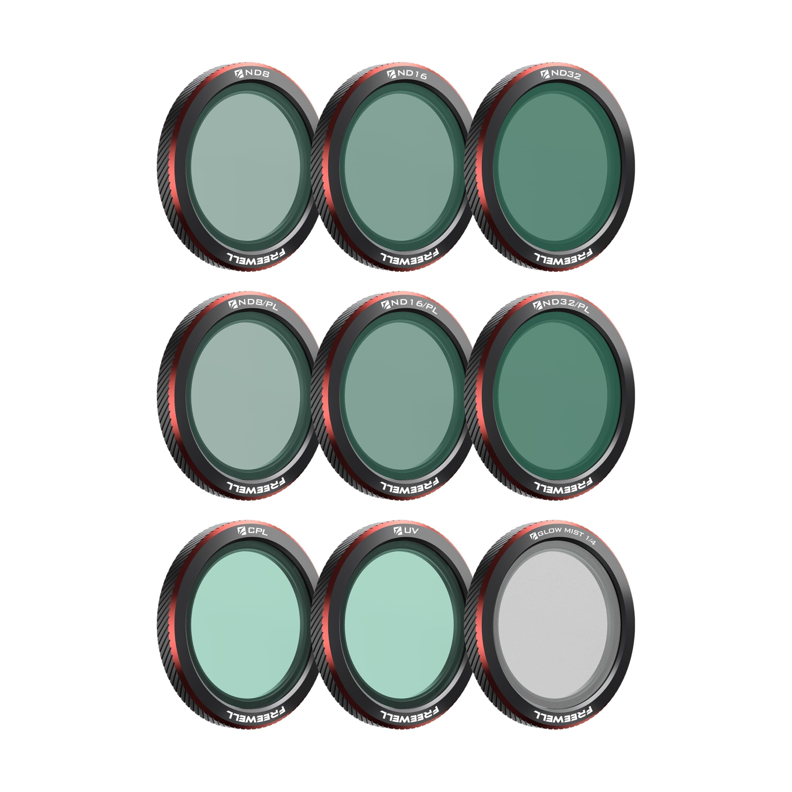 Freewell 9-Pack Magnetic Filters for DJI Neo 2 product image