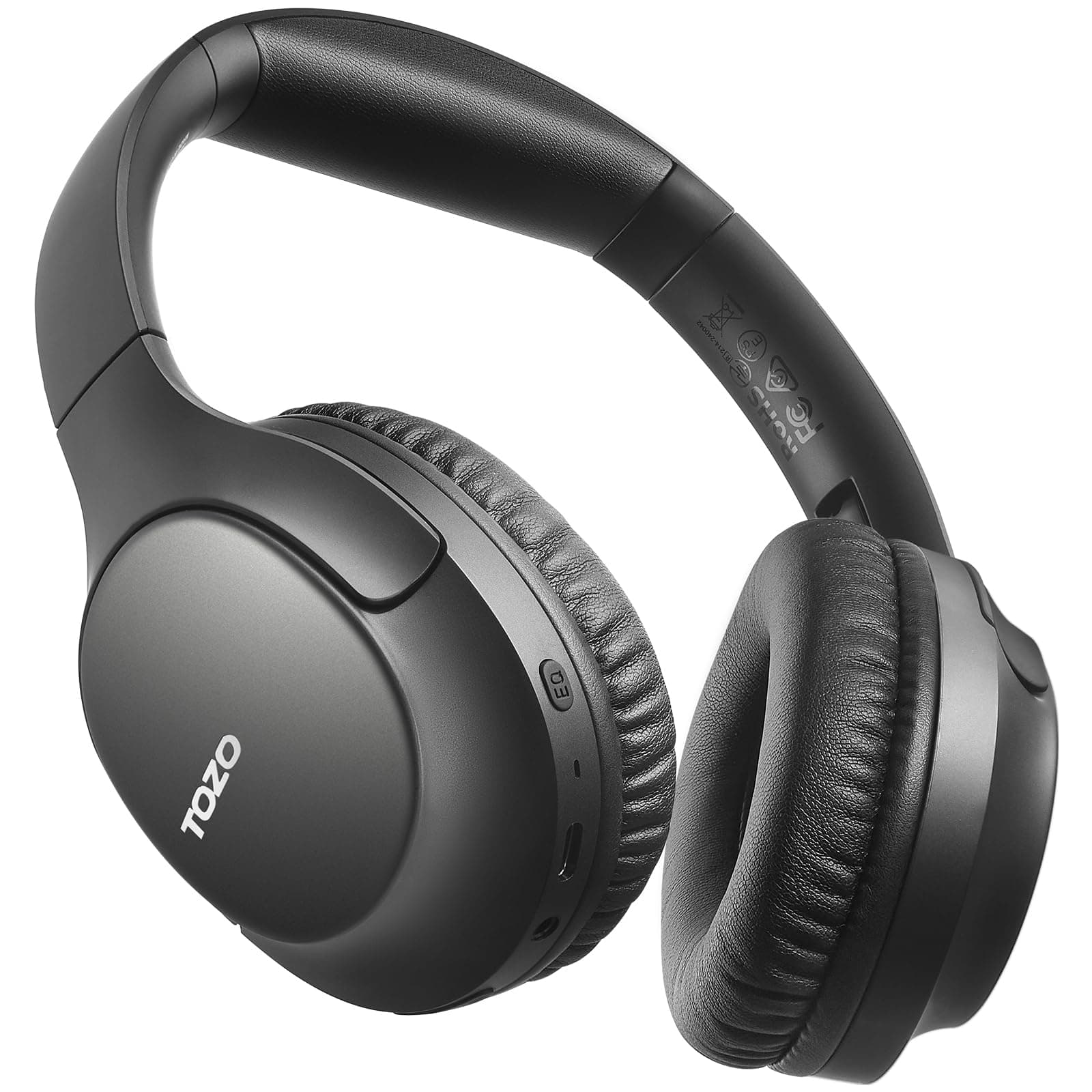 TOZO HA1 Bluetooth Headphones Over Ear with Powerful Bass, Wireless Headphones with 70H… product image