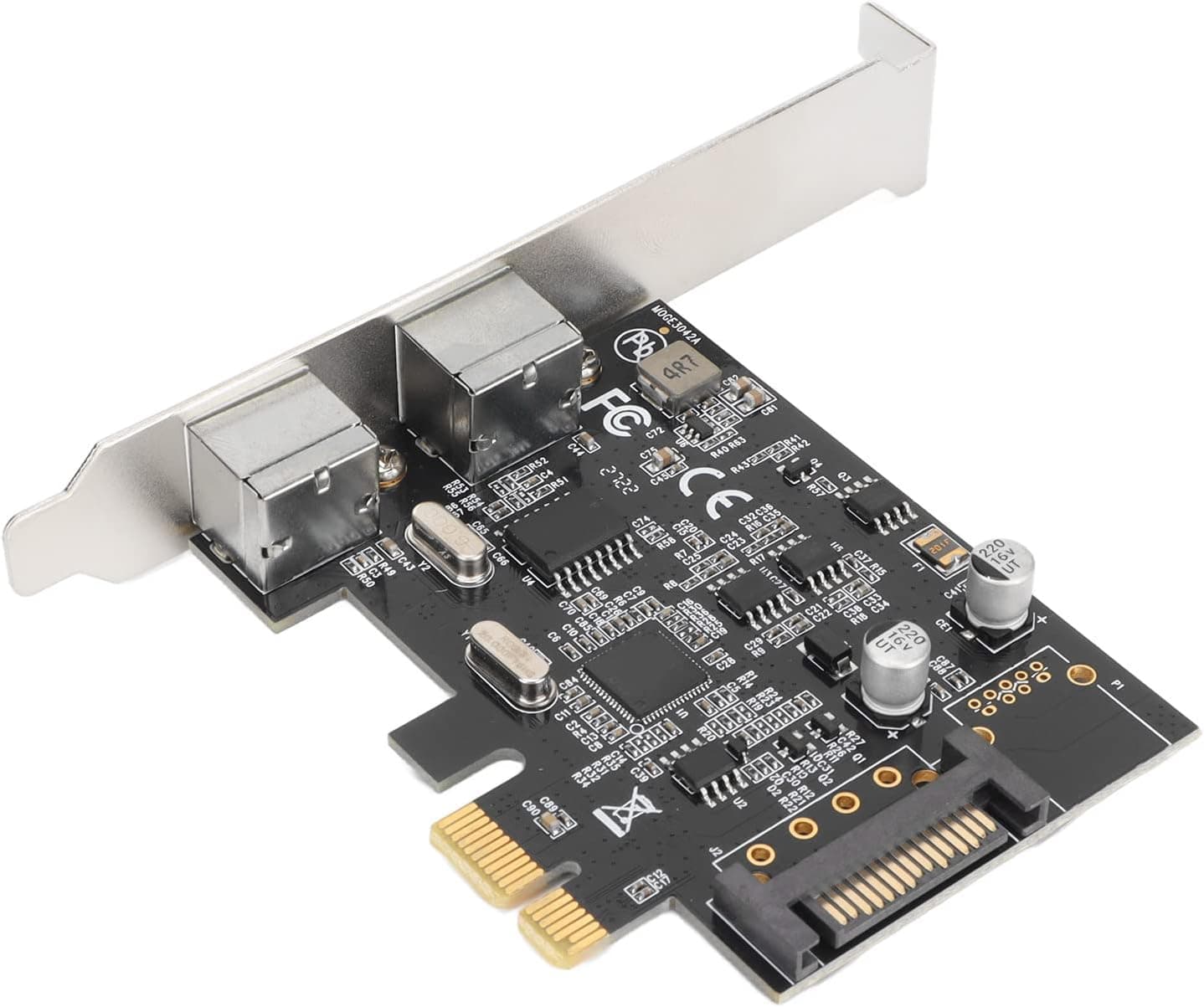 PUSOKEI PCIE PS2 Erweiterungskarte, PCI Express zu Dual Port PS/2 Erweiterungskarte, PS/2… product image