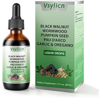 Wormwood Black Walnut and Clove | for Intestinal Cleanse & Gut Health | Pumpkin Seed Extracts… product image