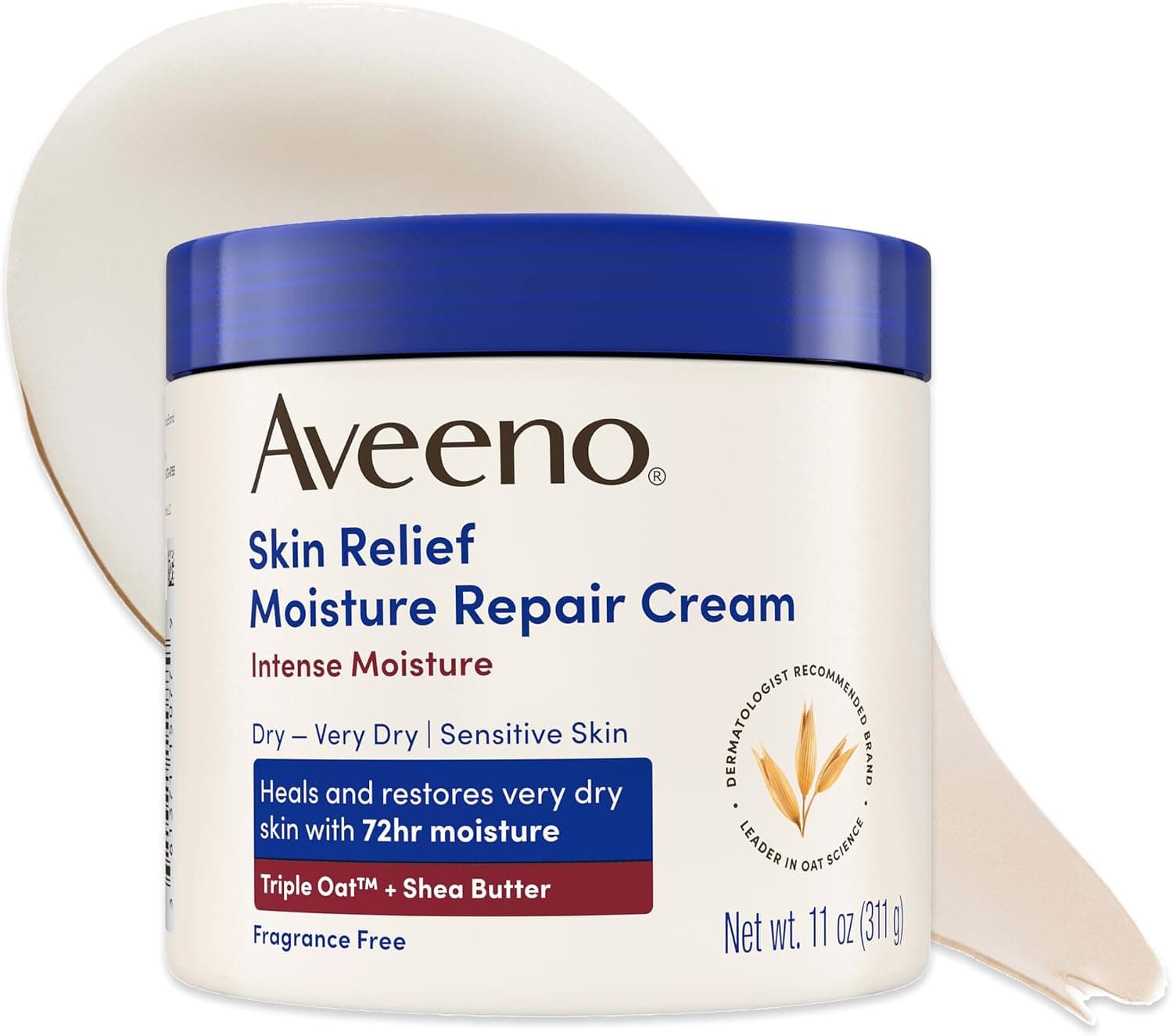 Aveeno Skin Relief Moisturizing Cream, 11 Ounce product image