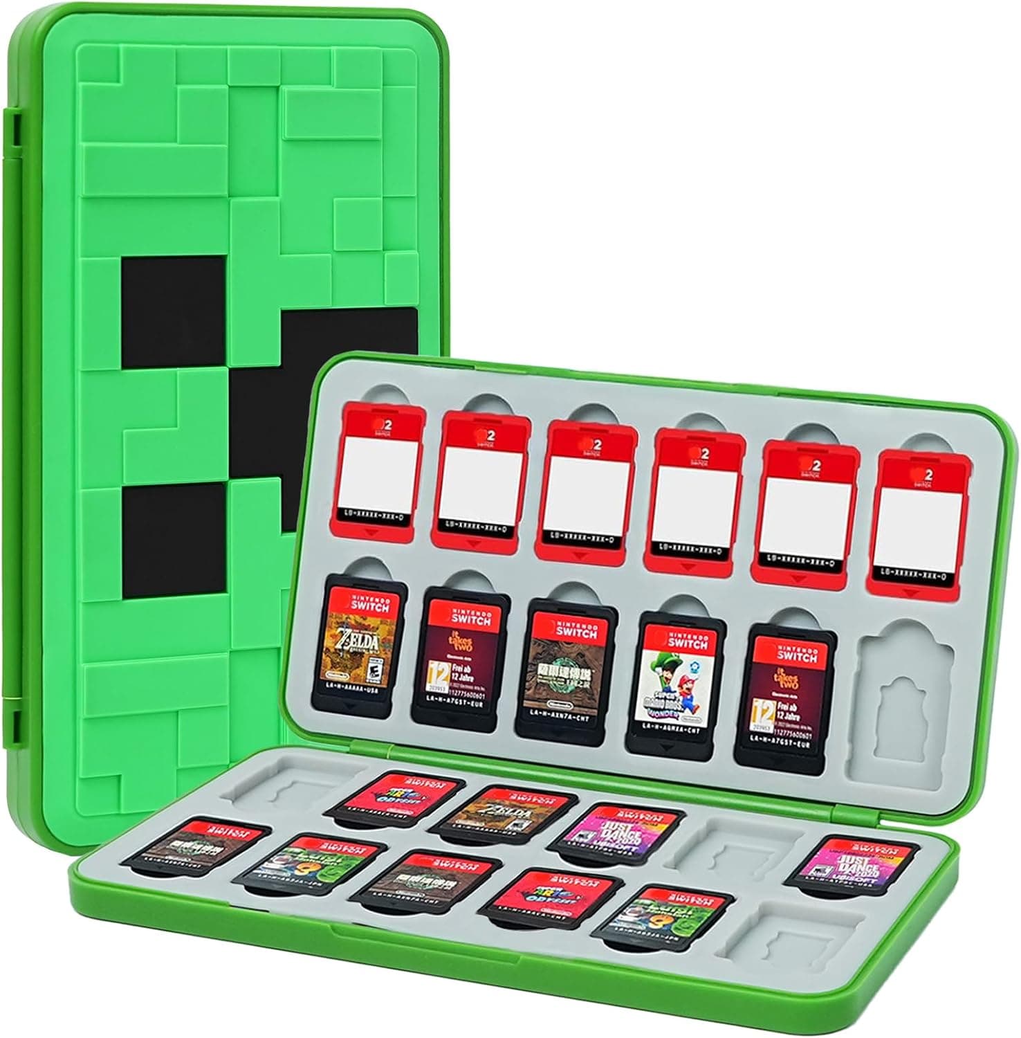 TIKOdirect Game Card Case for Nintendo Switch 2 / Switch / SD Cards, Storage 24 Switch Game… product image