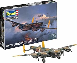 04300 Lancaster Mk.I/III 1:72 Scale Unbuilt/Unpainted Plastic Model Kit product image