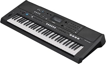 YAMAHA PSR-E483 Keyboard – Modern Portable Keyboard with 61 Touch-Sensitive Keys, 860 Voices… product image