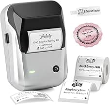 NIIMBOT B1 Bluetooth Label Maker Machine, Portable Label Printer, Large Waterproof Label,… product image